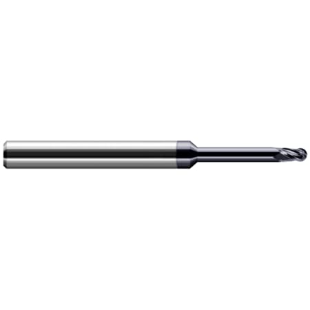 End Mill For Exotic Alloys - Ball, 3.000 Mm, Number Of Flutes: 4